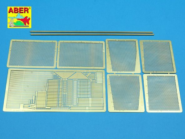 1:35 Side mesh screens for Panzer IV,Ausf.J, Stug IV-late, Jagdpanzer IV (A)