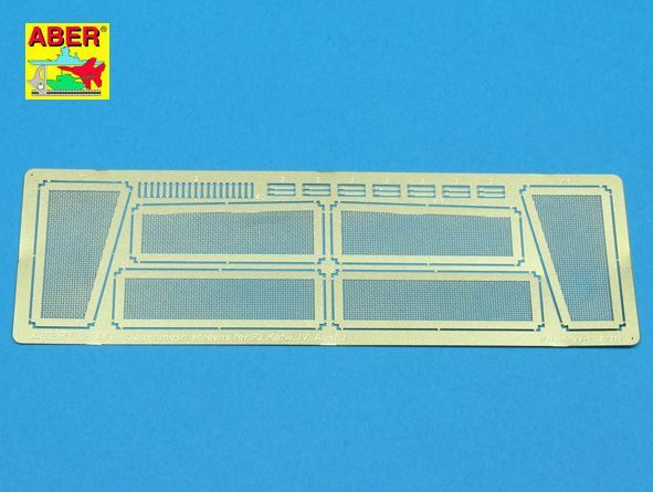 1:35 Upper mesh screens for Panzer IV, Ausf.J