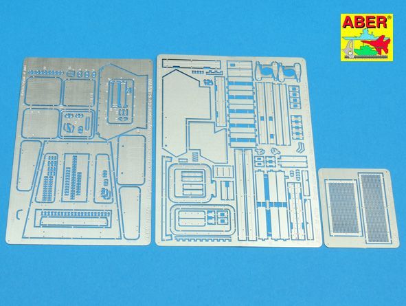 1:35 Engine upper deck for heavy armoured Car Sd. Kfz. 234