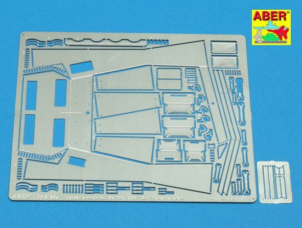 1:35 Upper armour for Sd.Kfz. 250 ''Alte'' (For late version)