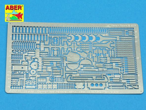 1:35 German tool holders - early used up to 1943 (new relase)