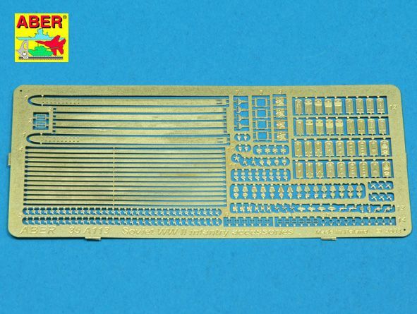 1:35 Soviet WW II infantry accessories