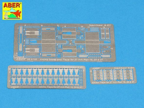 1:35 Ammo boxes Flak 18; 36 and 37