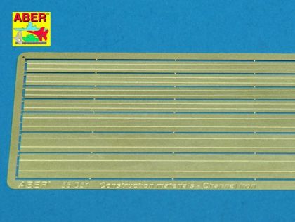 1:35 Constructions materials - channel irons