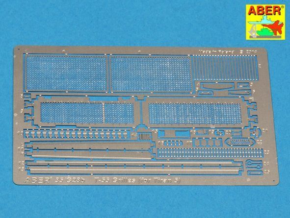 1:35 Grilles for Russian tank T-55 also Tiran 5