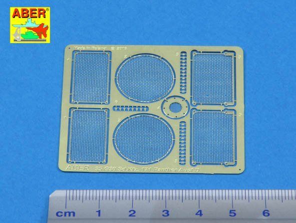 1:35 Grilles for PzKpfw V Ausf.D Panther (Sd.Kfz.181)