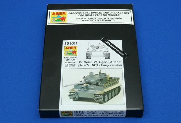 1:35 German heavy tank Pz. Kpfw. VI, Tiger I, Ausf. E (Sd.Kfz.181) - early version