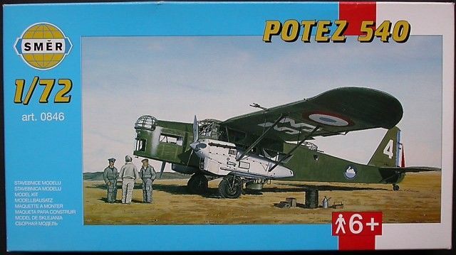 1:72 Potez 540