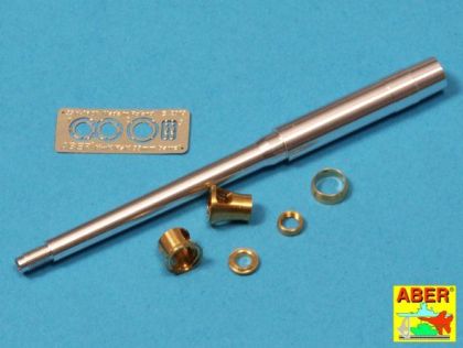 1:35 88mm KwK36/L56 barrel for German Tank Tiger I, Ausf. E - with late muzzle brake