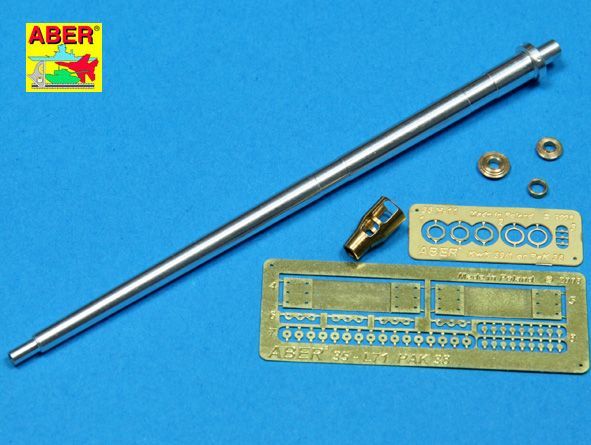 1:35 Germ.5cm barrel for anti-tank gun Pak 38