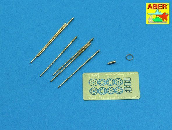 1:35 20 mm Barrels for U.S. M61 gun Vulcan