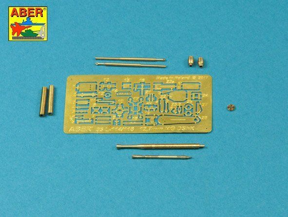 1:35 Barrel for Russian 12,7mm heavy machine gun DShK, after WWII version (T-54/55; BTR-60APC)