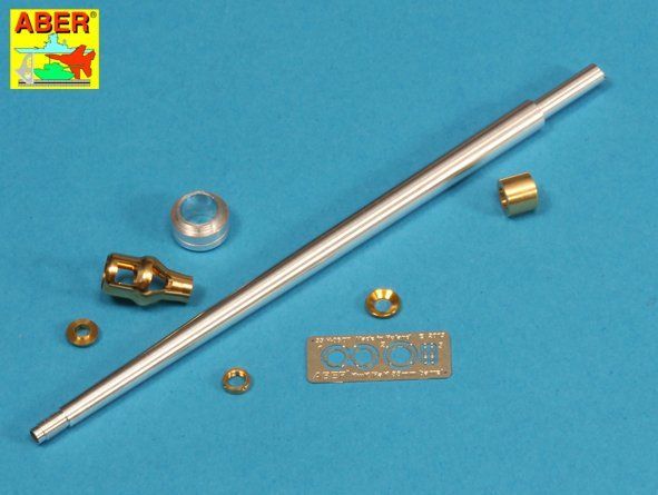 1:35 Barrel for German 8,8cm Kw.K 43 (L/71) gun used on VK4502 (P) and Tiger B Porsche-Turm