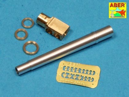 1:35 Late barrel MK2 with muzzle brake to British 25 pdr