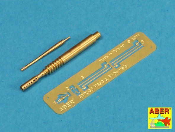 1:35 Barrel for 20 mm M693 autocannon and barrel for F1 7,62 machine gun for AMX-30