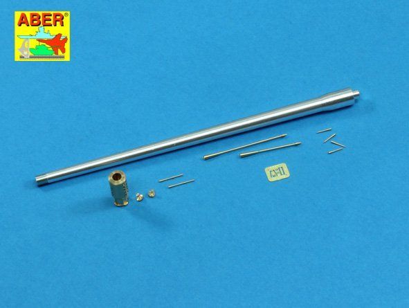1:35 Armament for Soviet JS-7 Heavy Tank (With short muzzle brake) 1x130mm, 2x14,5mm, 6x7,62mm