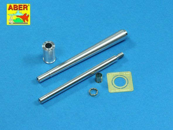 1:35 British 120mm L1A2 barrel for Conqueror Mark 2