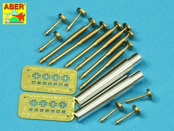 1:35 Barrels for British WWI Tank Mk.V (Male, Female or Hermaphrodite)