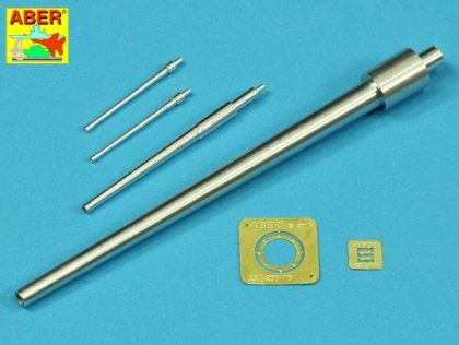 1:35 Armament for US M6 Heavy Tank 1 x 76,2mm M7, 1 x 37mm M6; 2 x 12,7mm Browning M2 HB