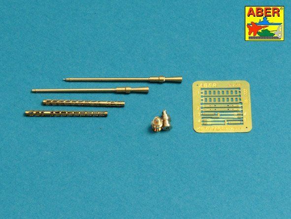 1:35 Set of 2 barrels for Russian 14,5 mm machine guns KPVT used on ZPU-2 or ZPU-4