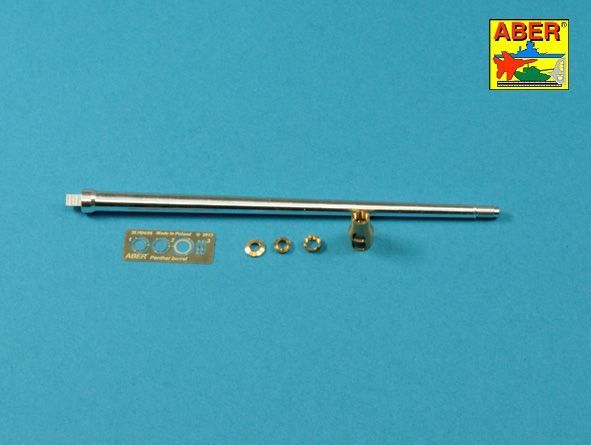 1:35 7,5 cm barrel with muzzle brake for Panther Ausf.A