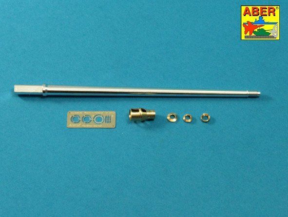 1:35 7,5 cm barrel with muzzle brake for Panther Ausf.A