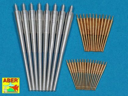 1:400 Set of barrels for German Battleship: Bismarck,Tirpitz