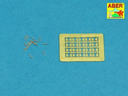 1:400 Set of 20 pcs 20mm L/70 Oerlikon barrels for USA and Royal Navy