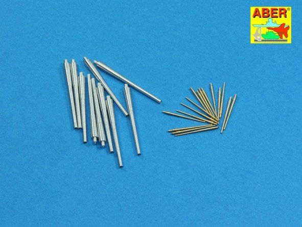 1:400 Set of barrels for Royal Navy Battleships King George V, Prince of Wales 356 mm x10,133 mm x16