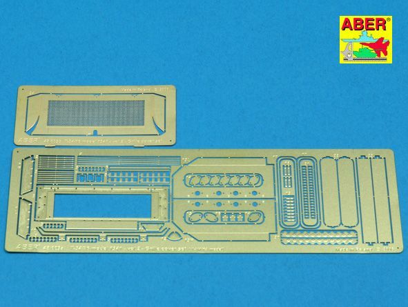 1:48 Russian medium tank T-34/76 1941 model - vol. 2 - additional set - grille cover