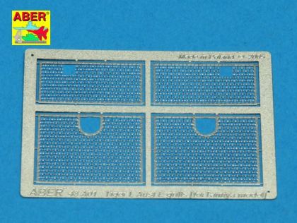 1:48 German tank Tiger I grilles