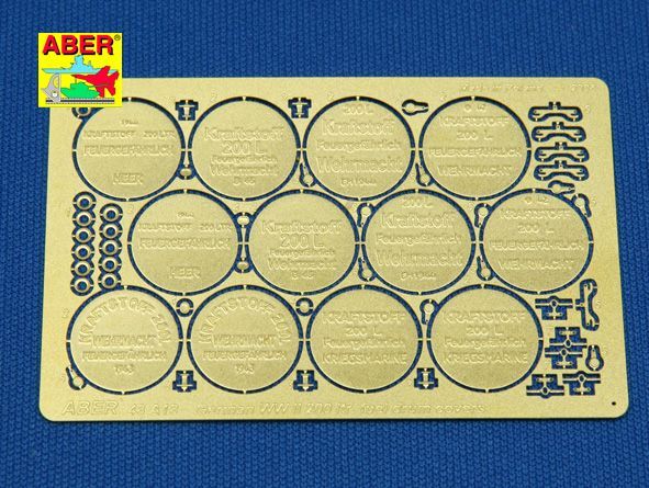 1:48 German WWII 200 ltr. fuel drum covers