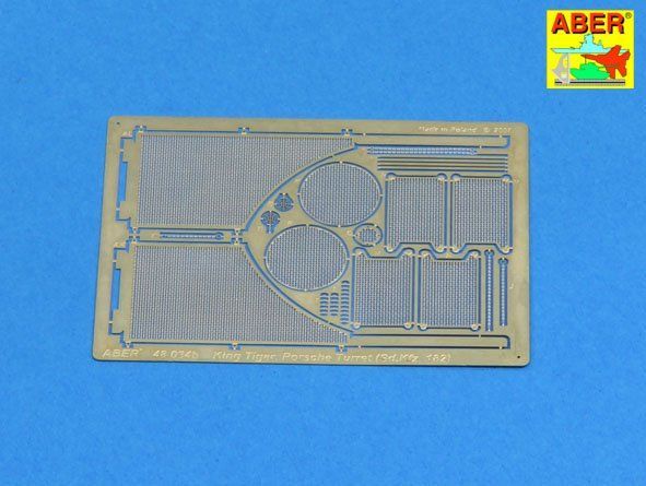 1:48 Grilles for Sd.Kfz. 182 KING TIGER (Porsche Turret)