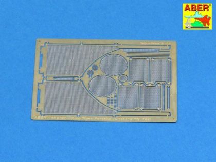 1:48 Grilles for Sd.Kfz. 182 KING TIGER (Porsche Turret)