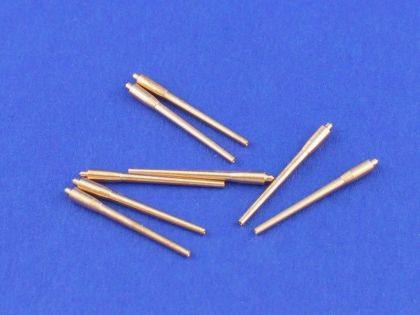 1:700 Set of 8pcs 380 mm long barrels for turrets without antiblast covers ships Richelieu,Jean Bart