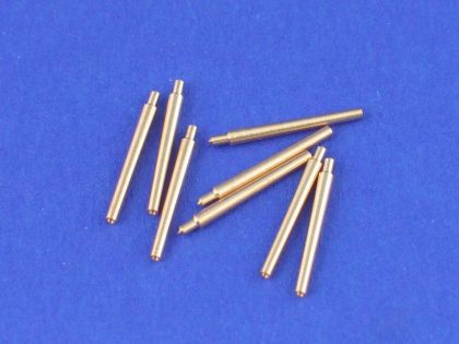 1:700 Set of 8 pcs 380 mm short barrels for turrets with antiblast covers ships Richelieu, Jean Bart