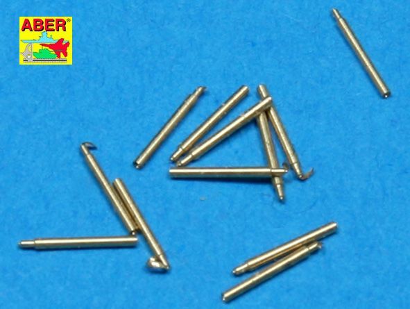 1:700 Set of 12 pcs 140 mm barrels for ship Hood