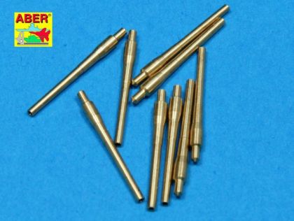 1:700 Set of 9 pcs 406 mm short barrels for ships: North Carolina, Washington