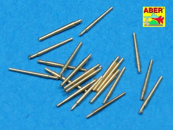 1:700 Set of 20 pcs 127 mm universal barrels for US Navy ships