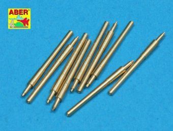 1:700 Set of 9 pcs 406 mm barrels for ships: Nelson, Rodney