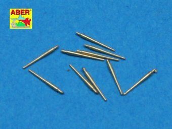 1:700 Set of 10pcs 120 mm barrels for Royal Navy ships