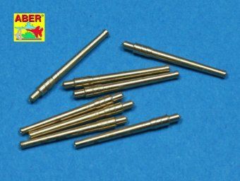 1:700 Set of 8 pcs 356mm (14in) L45 Vickers type 41 barrels for Kongo, Haruna, Hiei, Kirishima