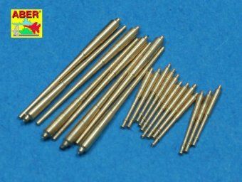 1:700 Set of Barrels for Prinz Eugen class crusies 203mm x 8; 105mm x 12