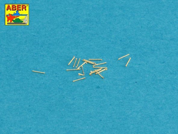 1:700 Set of 18 pcs 20 mm L/65 C/38 gun barrels for German war ships
