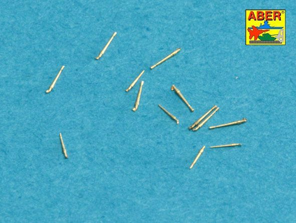 1:700 Set of 16 pcs 3,7 cm Flak 42 gun barrels for German war ships