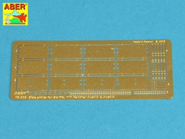 1:72 Side skirts for Panther A/D
