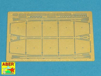 1:72 Side skirts for PzKpfw IV, Ausf.G, early Brummbar