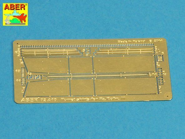 1:72 Turret skirts for PzKpfw III