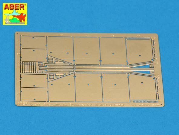 1:72 Side skirts for Sturmgeschutz III (Early model)