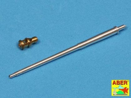 1:72 German 75mm gun barrel for PaK40 with late muzzle brake